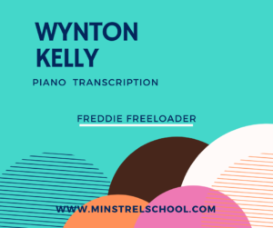 Wynton Kelly Freddie Freeloader Jazz Piano Transcription
