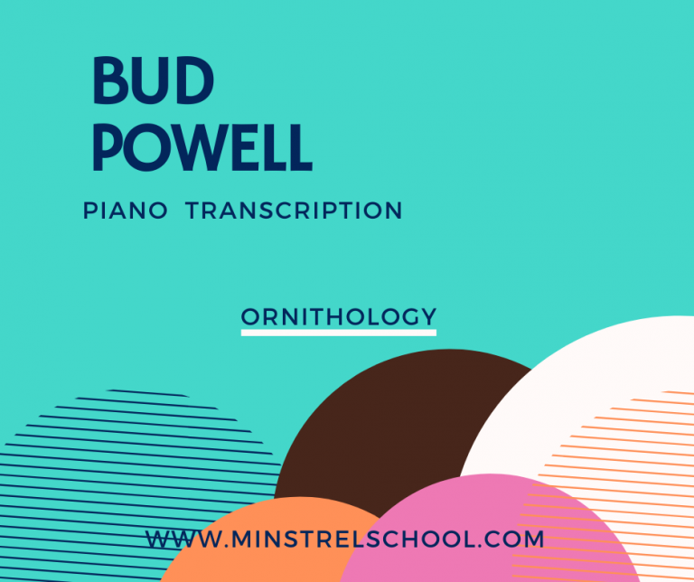Bud Powell Ornithology Jazz Piano Transcription PDF Download