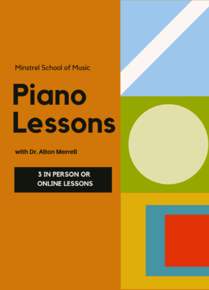 3 Piano Lessons with Dr. Alton Merrell